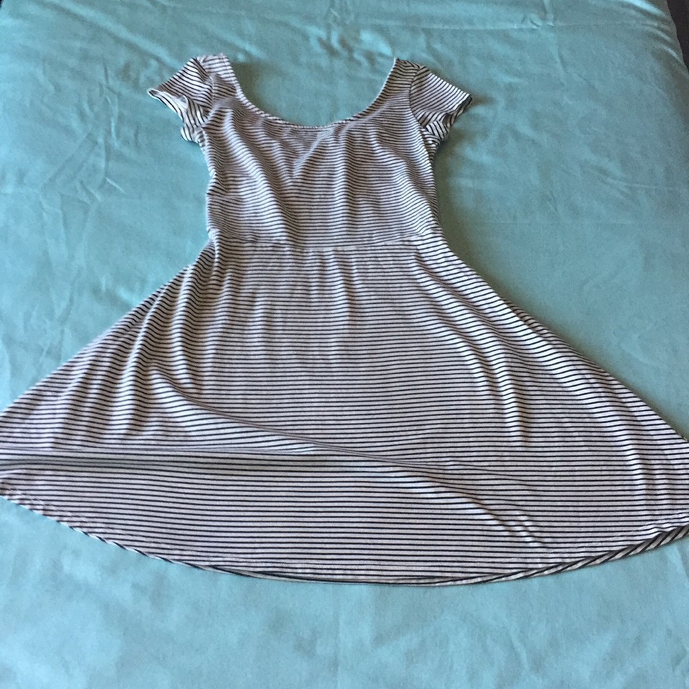Black and White American Eagle Summer Dress